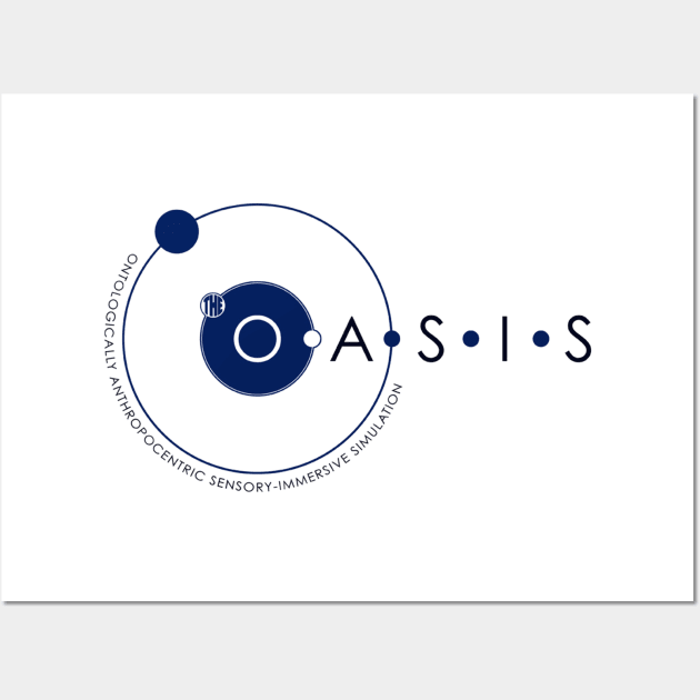 Ready Player One - OASIS Logo Wall Art by MaironStyle95